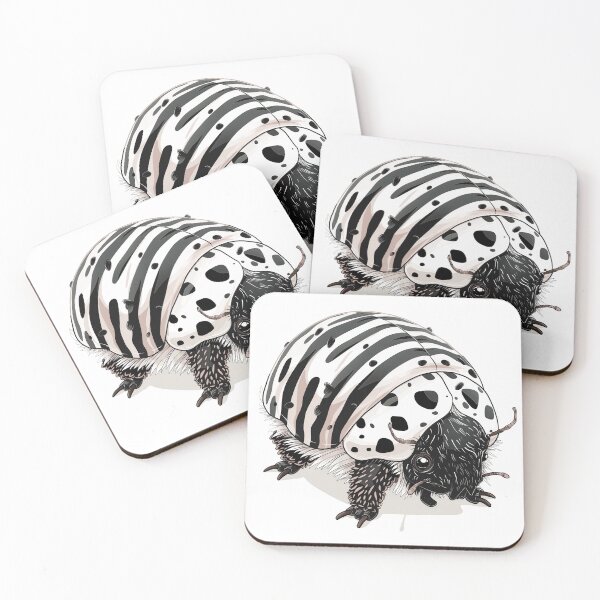 Item preview, Dairy Cow Isopod Cute designed and sold by BanFahSai.