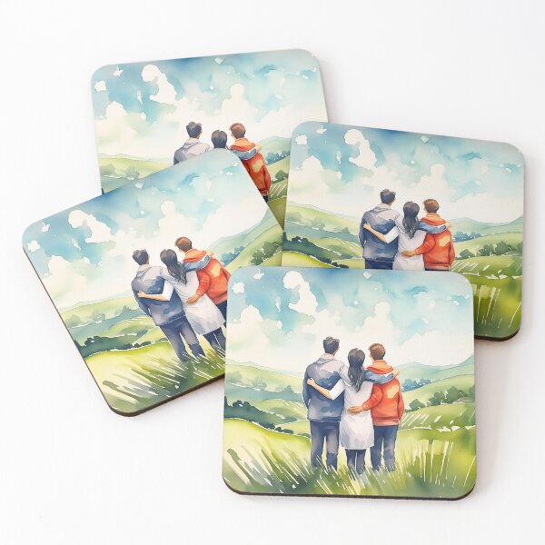 Item preview, Embracing Horizons in Watercolor designed and sold by homydesign.
