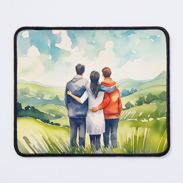 Item preview, Embracing Horizons in Watercolor designed and sold by homydesign.