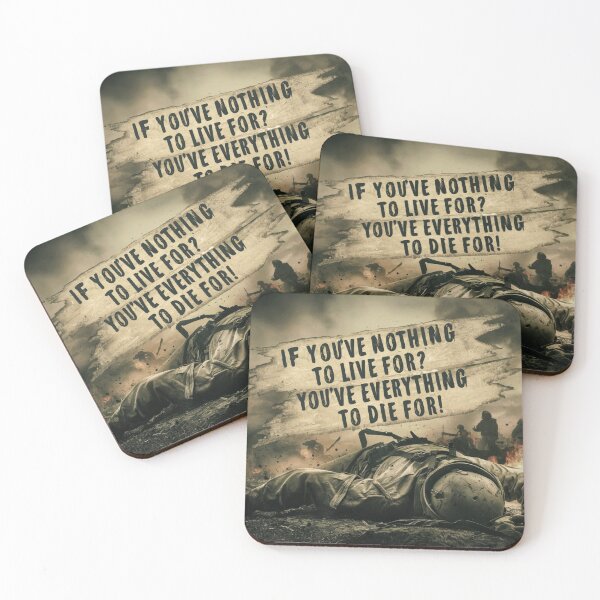 Item preview, If You Have Nothing To Live For You Have Everything To Die For designed and sold by Flirt-Teez.