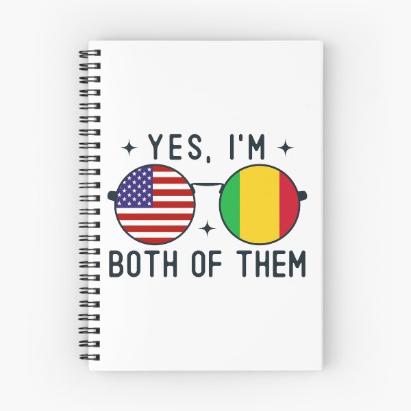 Item preview, Yes I'm Both Of Them American Malian designed and sold by OX-tright.