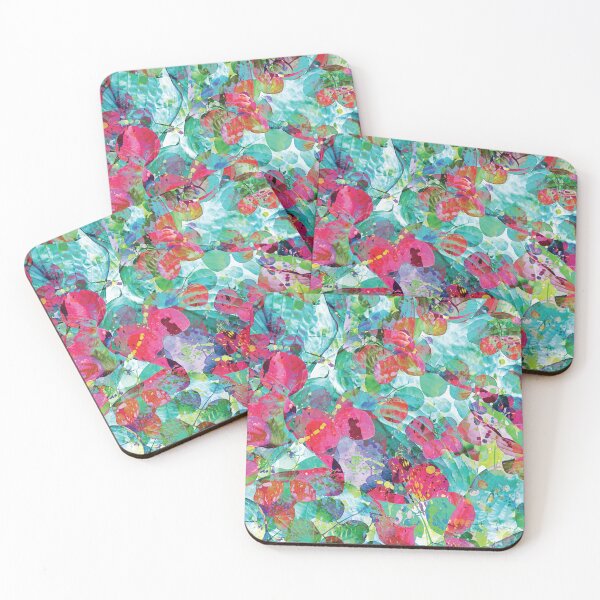 Item preview, Abstract Colored Flowers  designed and sold by MiorArt77.