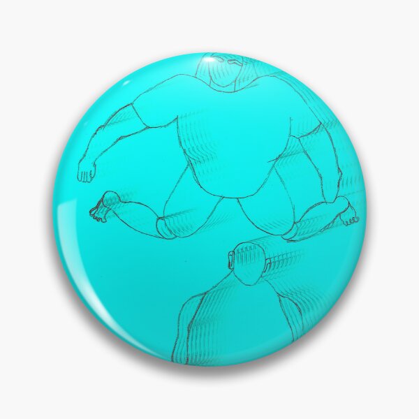 Item preview, Drawing characters on colorized blue background designed and sold by Carré Comme Orange.