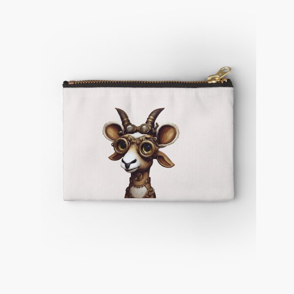 Item preview, Steampunk Addax: A Steely Spiral-Horned Wonder designed and sold by FitEnvy.