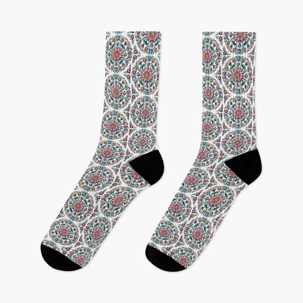 Item preview, Pixel art flower mosaic pattern  designed and sold by Landsesse.