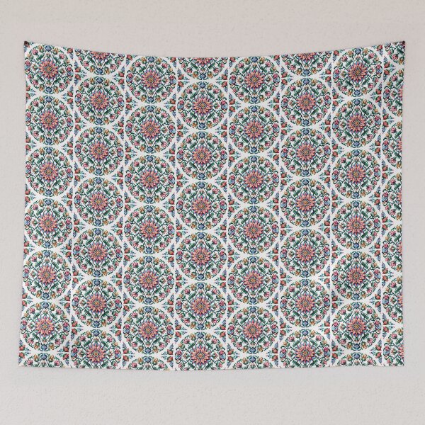 Item preview, Pixel art flower mosaic pattern  designed and sold by Landsesse.