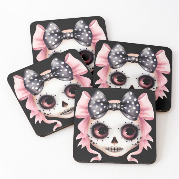 Item preview, Pink Halloween Skull designed and sold by Ravensplace22.