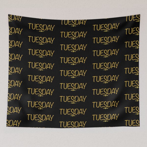 Item preview, Tuesday Weekday Yellow Flower designed and sold by Fransyn.