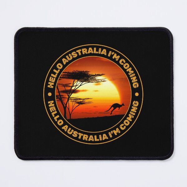Item preview, Hello Australia I'm coming designed and sold by Happy-PrintZ.