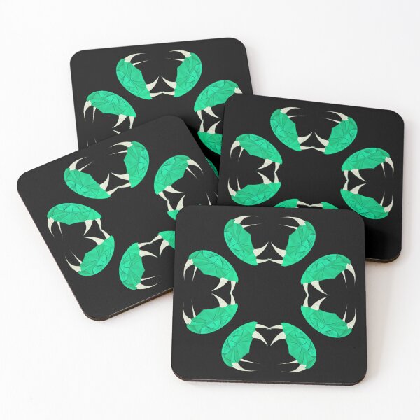 Item preview, Pattern of green figures designed and sold by Meo Design.