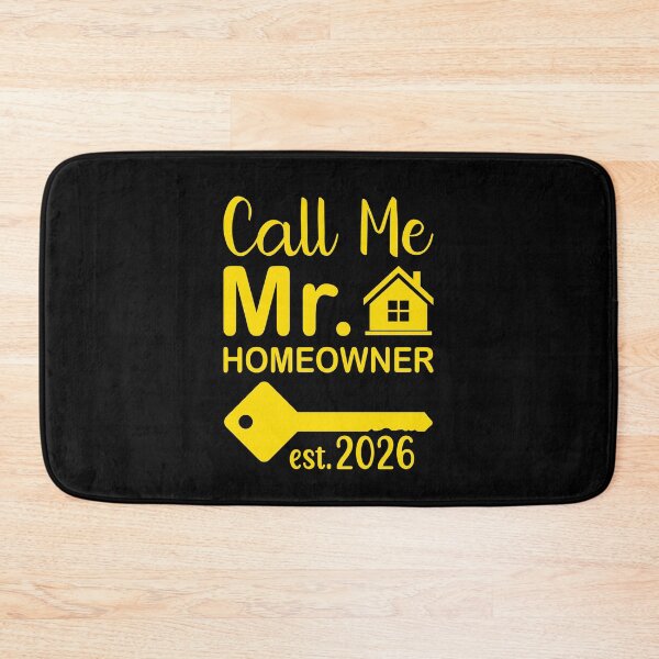 Item preview, Call Me Mr Homeowner 2026 - in yellow designed and sold by EmeraldeaArt.
