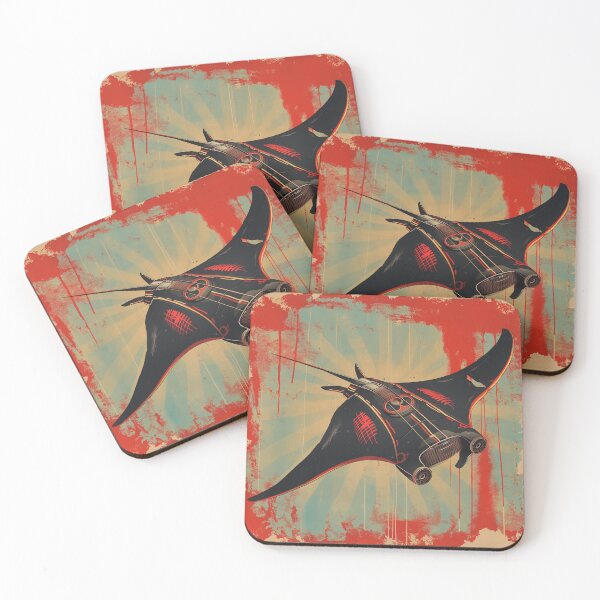 Item preview, Ocean Life: Jetpack Manta Ray designed and sold by WaveVisions.