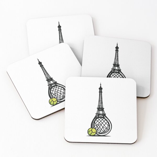 Item preview, Parisian Court Clash: Where Tennis Meets Art - Eiffel Tower designed and sold by H Jonas.