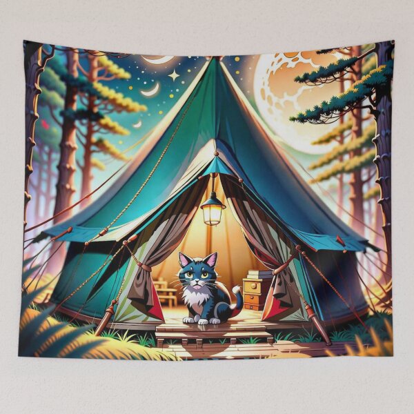 Item preview, Camping See The Moons designed and sold by DellaSanderson.