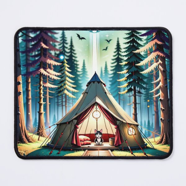 Item preview, Cat In Tent designed and sold by DellaSanderson.