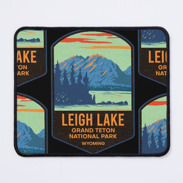 Item preview, Grand Teton National Park Leigh Lake designed and sold by JordanHolmes.