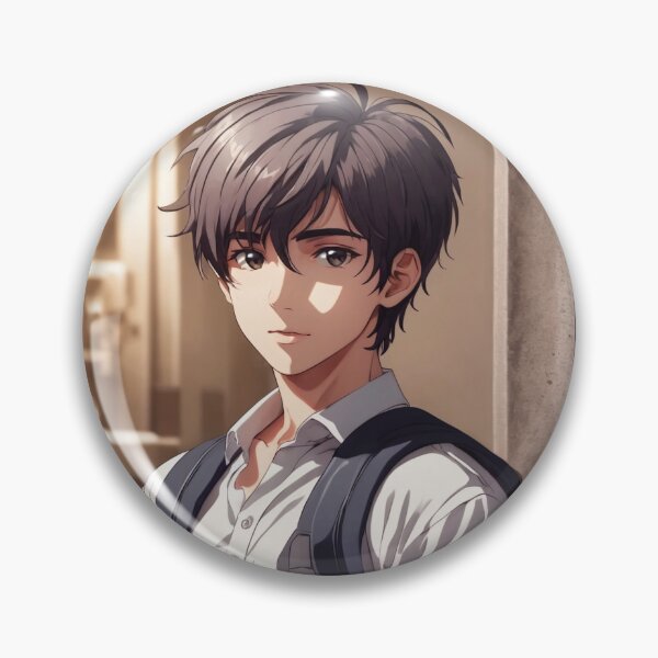 Item preview, Cute Anime Boy designed and sold by Burkae.