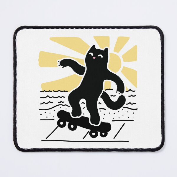 Item preview, Summer Skateboard Cat  designed and sold by littleclyde.