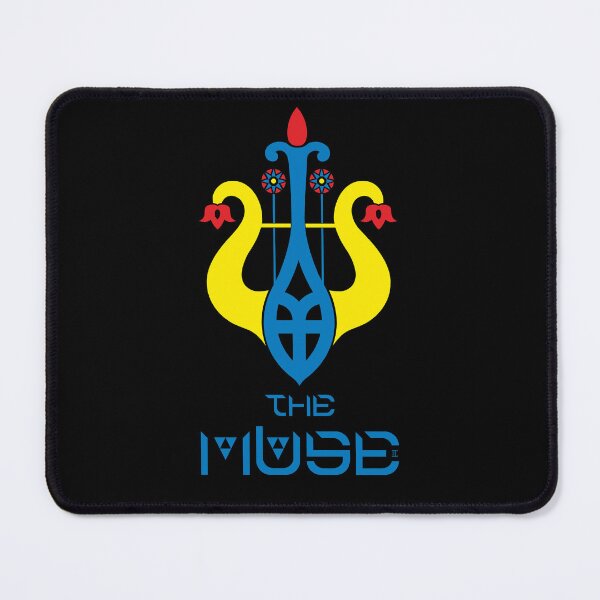 Item preview, The Muse. (blue-yellow) designed and sold by sarabeevart.