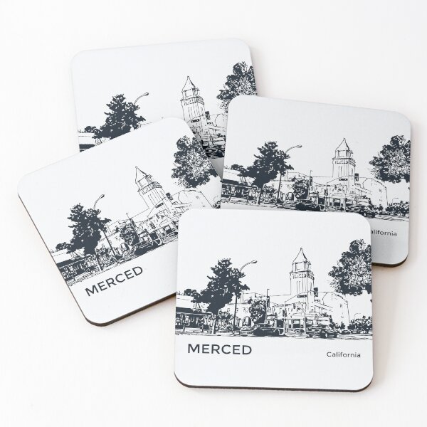 Item preview, Merced California designed and sold by Lakeric Cityscapes.