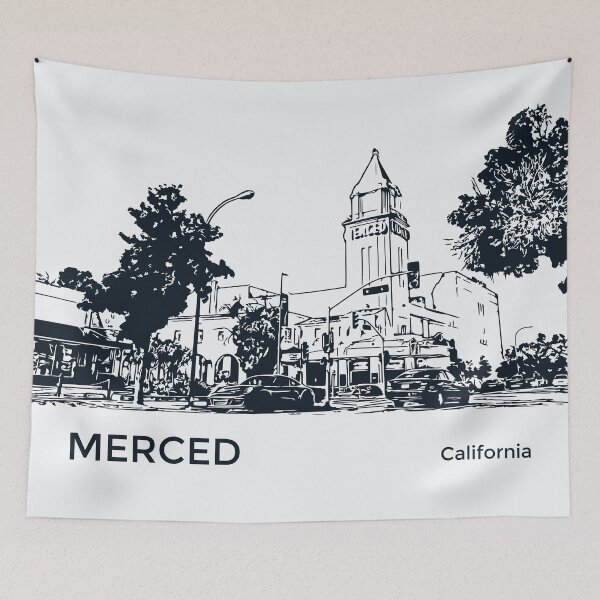 Item preview, Merced California designed and sold by Lakeric Cityscapes.