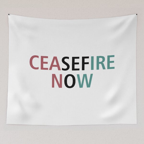 Item preview, Ceasefire Now designed and sold by shampomacadamia.