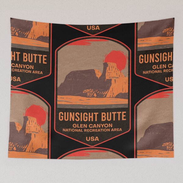 Item preview, Gunsight Butte on Lake Powell designed and sold by JordanHolmes.