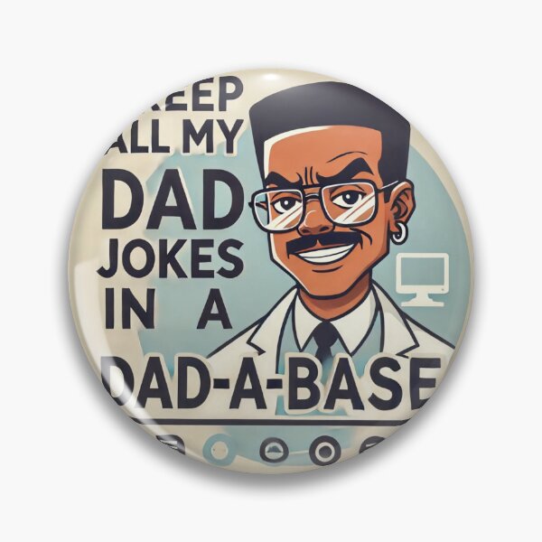 Artikelvorschau, Ich bewahre alle meine Papa-Witze in einer Dad-a-Base auf – Lustiges Papa-Witz-Design entworfen und verkauft von KriticalDesigns.