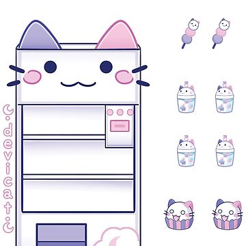 Artwork thumbnail, CandiCat Vending Machine • 2024 • Variant 2 by Devi Cat