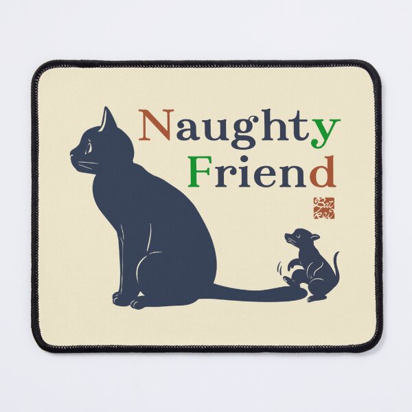 Item preview, Naughty Friend designed and sold by BATKEI ART.