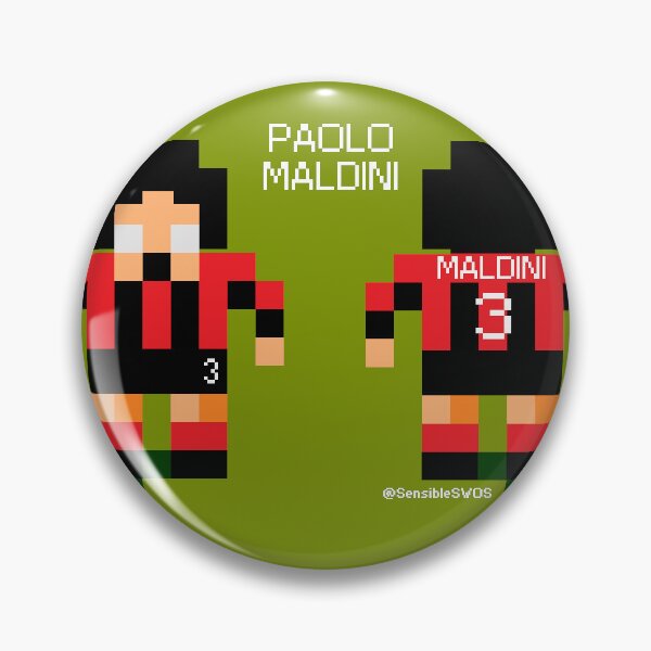 Item preview, Paolo Maldini x Sensible Soccer designed and sold by 8bit16.