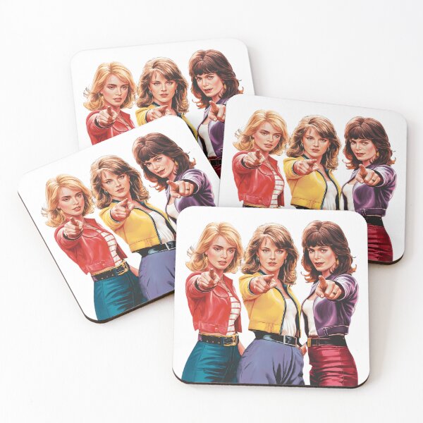 Item preview, Charlie’s Angels characters pointing directly towards the viewer. designed and sold by TeeSocio.