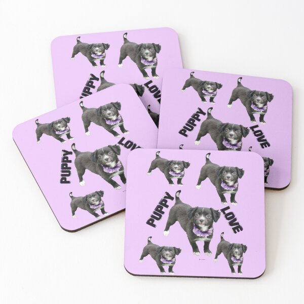 Item preview, Puppy Love Brushed Artwork designed and sold by kristalcurt.