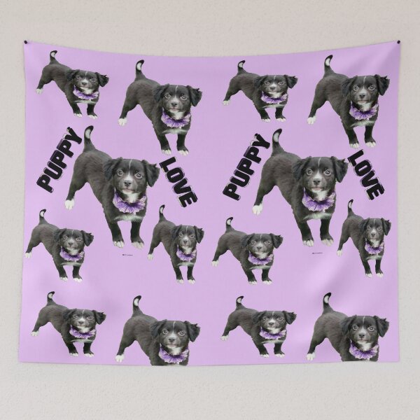 Item preview, Puppy Love Brushed Artwork designed and sold by kristalcurt.