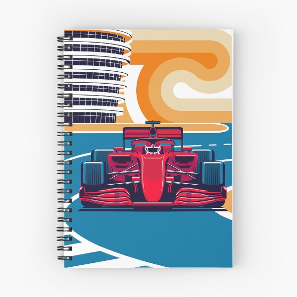 Item preview, Formula Racing Car Retro Scene designed and sold by Mariel  Toigo.