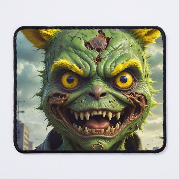 Item preview, Crazy Rotten Undead Zombie Creature designed and sold by TheArtOfPat.