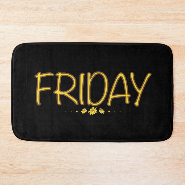Item preview, Friday Weekday Yellow Flower designed and sold by Fransyn.
