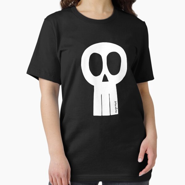 Item preview, Zerocalcare Inspired Hand-Drawn Skull T-Shirt Design designed and sold by EMWebDesign.