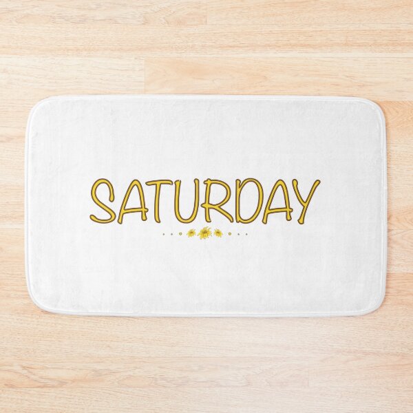 Item preview, Saturday Weekday Yellow Flower designed and sold by Fransyn.