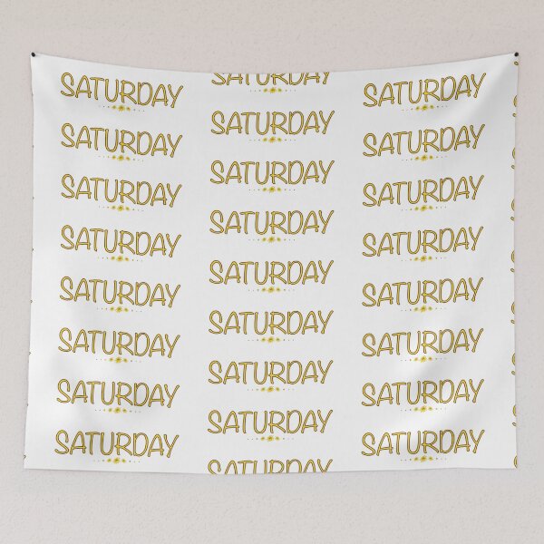 Item preview, Saturday Weekday Yellow Flower designed and sold by Fransyn.