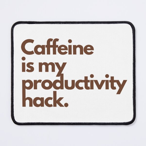 Item preview, Caffeine is my productivity hack I Funny Quotes iPhone Case Phone Case T Shirt designed and sold by Sshmorr.
