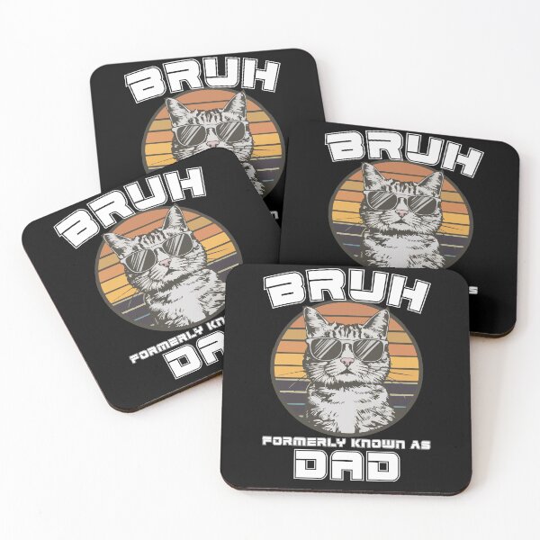 Item preview, Bruh Formerly Known As Dad Cat Dad Funny Father's Day Retro designed and sold by MTRBSK11.