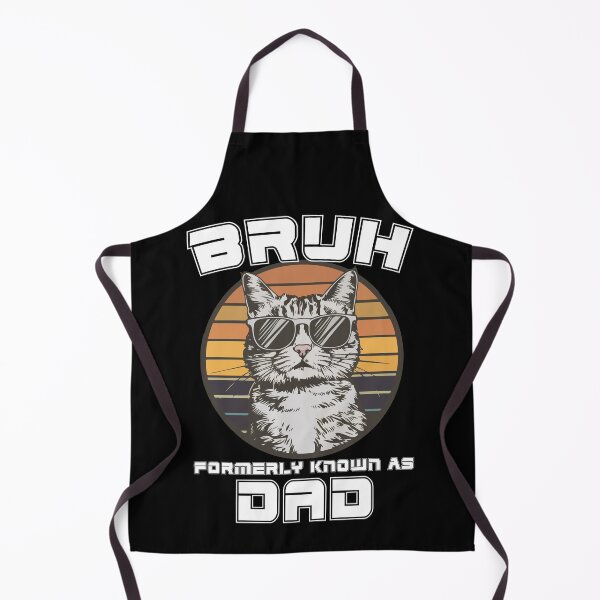 Item preview, Bruh Formerly Known As Dad Cat Dad Funny Father's Day Retro designed and sold by MTRBSK11.