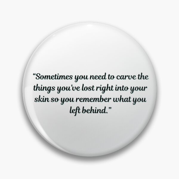 Item preview, Ruinous Love quote designed and sold by MMMdesigns97.