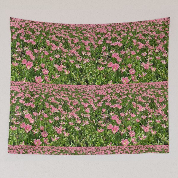 Item preview, Pink Tulips/tulip garden/spring designed and sold by VeenaNair23.