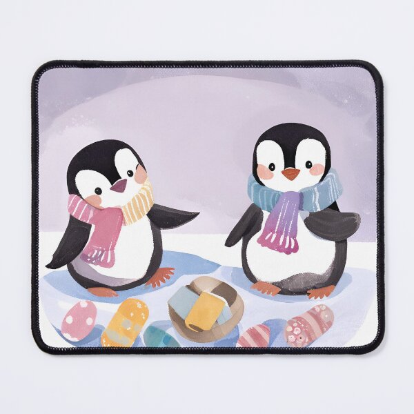 Item preview, TWO BET FRIENDS | PENGUIN designed and sold by MUDUGAMU.