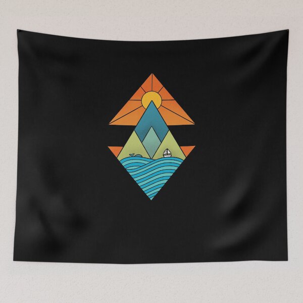 Item preview, Nature ocean and mountains designed and sold by coffeeman.