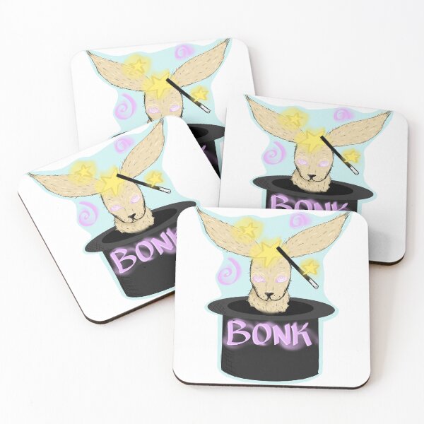 Item preview, Magician's Rabbit Bunny Bonk Sticker designed and sold by oliverbones777.