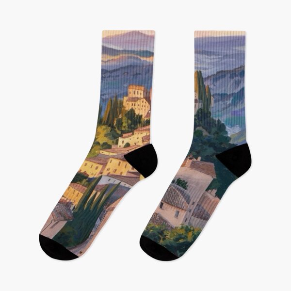 Item preview, Morning Light in Gordes: A Tranquil French Escape designed and sold by CARRAANN.
