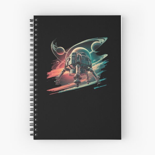 Item preview, A lander exploring an alien planet designed and sold by desinganddecor.